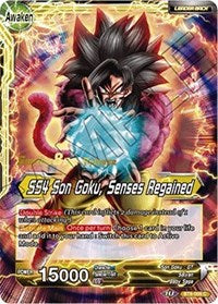 Son Goku & Pan // SS4 Son Goku, Senses Regained (BT8-066_PR) [Malicious Machinations Prerelease Promos] Parallel Foil
