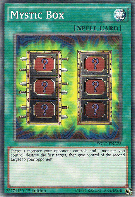 Mystic Box [YGLD-ENA25] Common - Josh's Cards