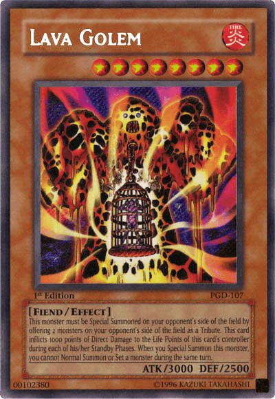 Lava Golem [PGD-107] Secret Rare - Josh's Cards
