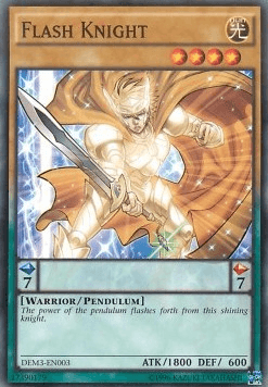 Flash Knight [DEM3-EN003] Common - Josh's Cards