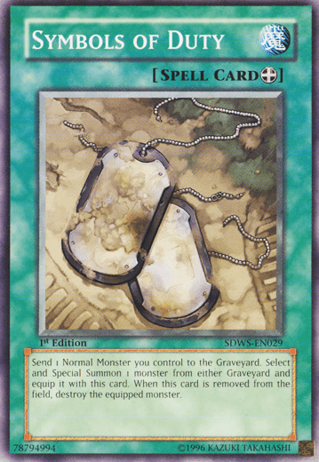 Symbols of Duty [SDWS-EN029] Common - Josh's Cards