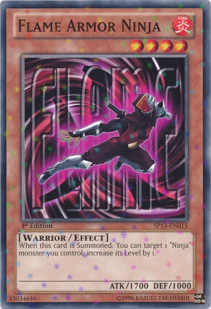Flame Armor Ninja [SP13-EN015] Starfoil Rare - Josh's Cards