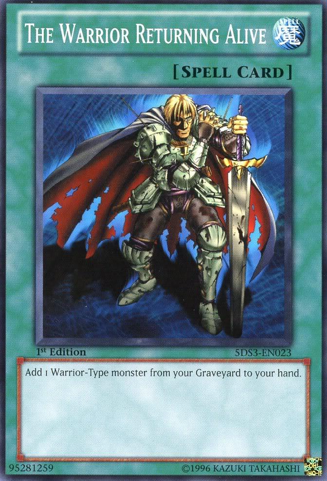 The Warrior Returning Alive [5DS3-EN023] Common - Josh's Cards