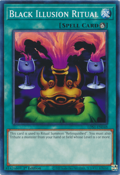 Black Illusion Ritual [LDS1-EN048] Common - Josh's Cards