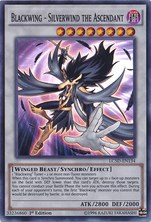 Blackwing - Silverwind the Ascendant [LC5D-EN134] Super Rare - Josh's Cards