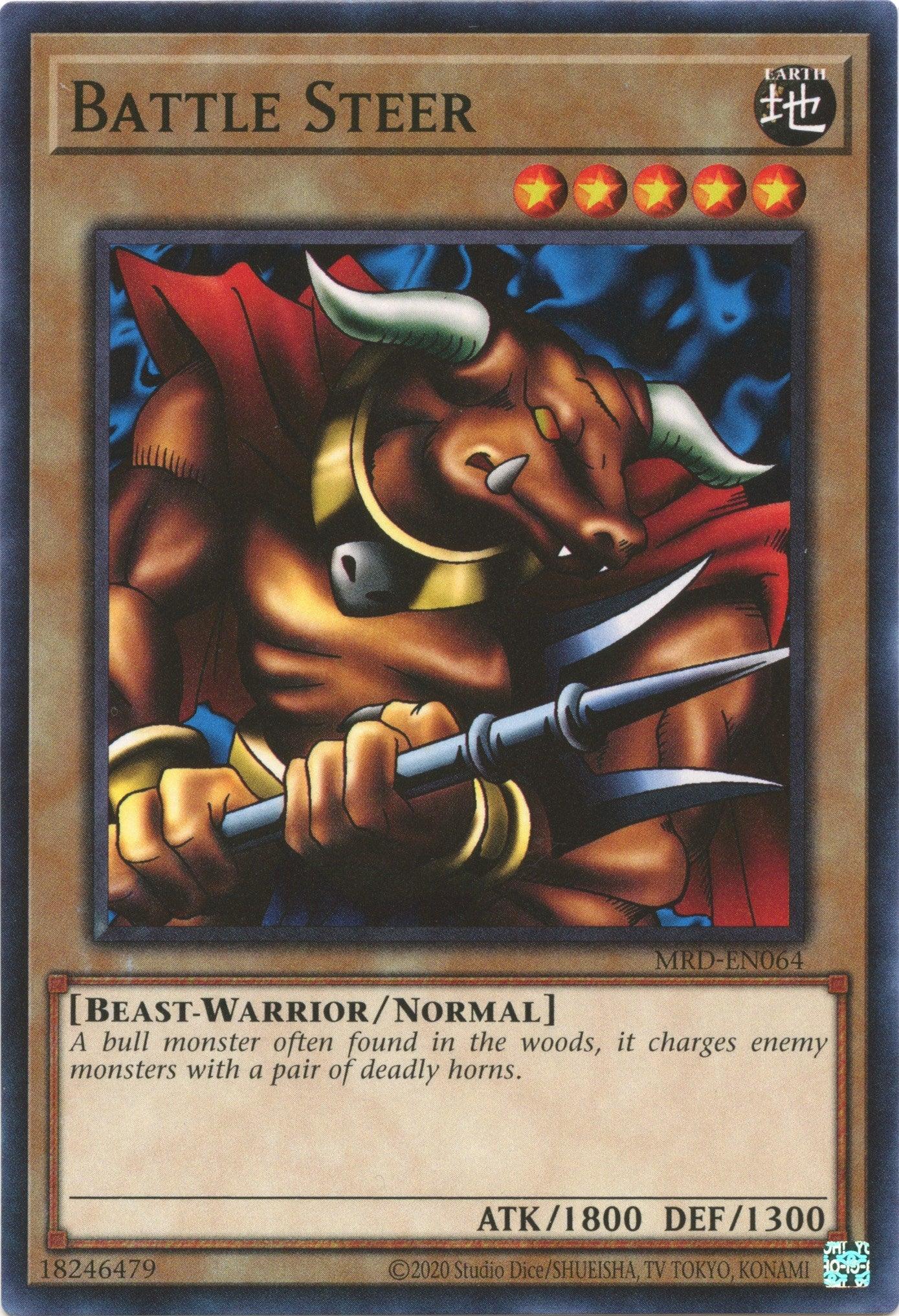 Battle Steer (25th Anniversary) [MRD-EN064] Common - Josh's Cards
