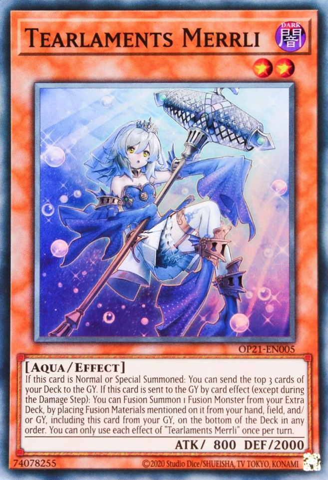 Tearlaments Merrli (OP21-EN005) - OTS Tournament Pack 21 Unlimited