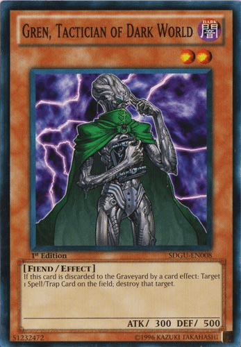 Gren, Tactician of Dark World [SDGU-EN008] Common - Josh's Cards