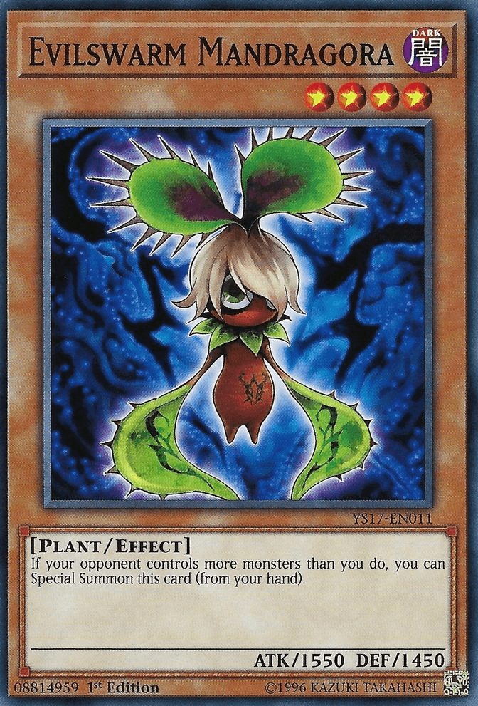 Evilswarm Mandragora [YS17-EN011] Common - Josh's Cards
