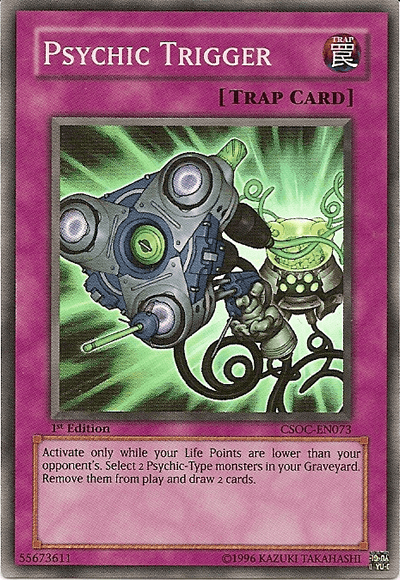 Psychic Trigger [CSOC-EN073] Super Rare - Josh's Cards