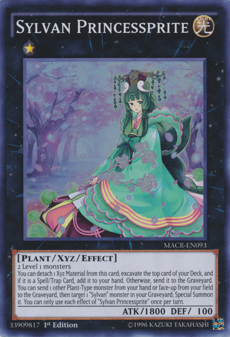 Sylvan Princessprite [MACR-EN093] Super Rare - Josh's Cards