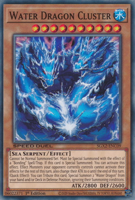 Water Dragon Cluster [SGX2-ENC09] Common - Josh's Cards