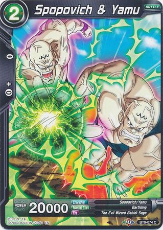 Spopovich & Yamu (BT9-074) [Universal Onslaught] Parallel Foil