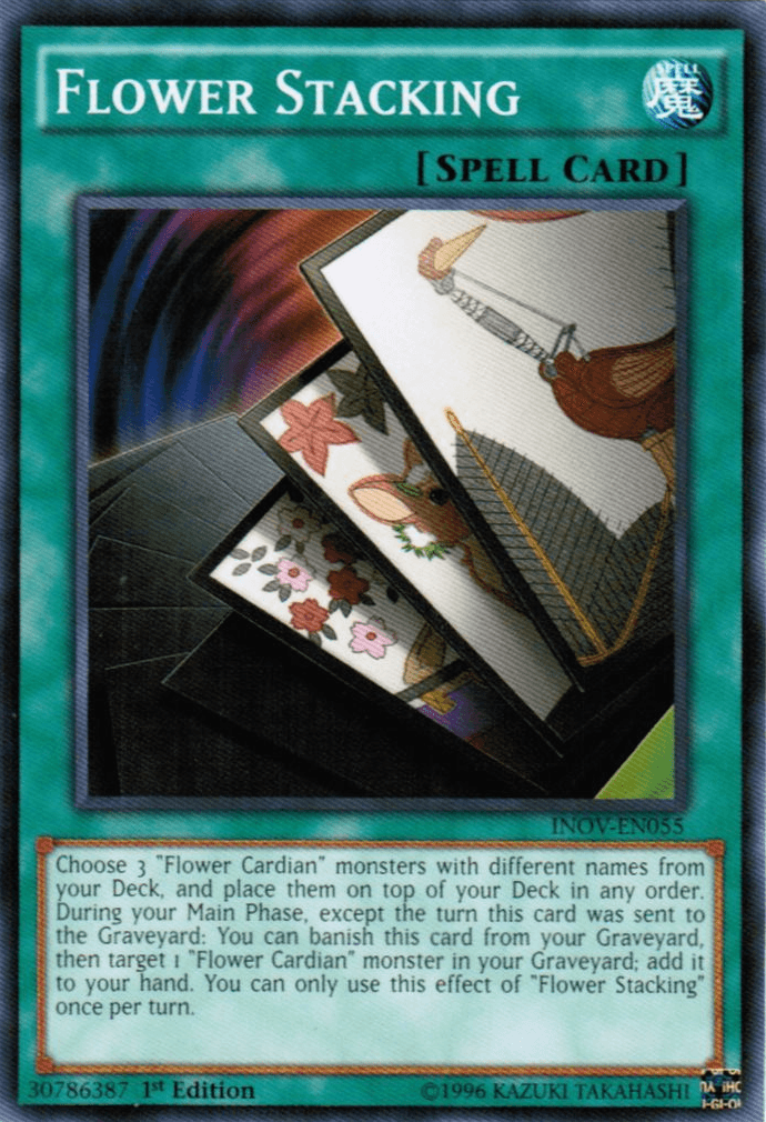 Flower Stacking [INOV-EN055] Common - Josh's Cards