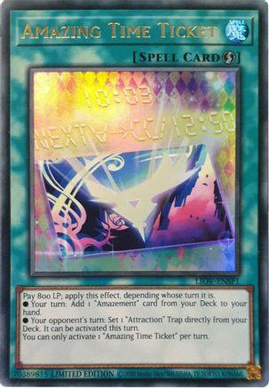 Amazing Time Ticket [LIOV-ENSP1] Ultra Rare - Josh's Cards