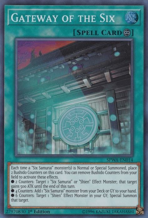 Gateway of the Six [SPWA-EN014] Super Rare - Josh's Cards