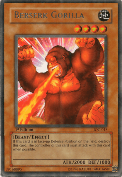 Berserk Gorilla [IOC-013] Rare - Josh's Cards