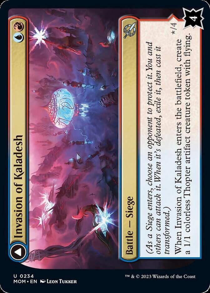 Invasion of Kaladesh // Aetherwing, Golden-Scale Flagship (MOM-234) - March of the Machine