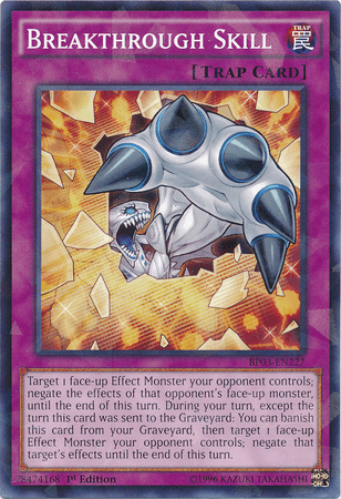 Breakthrough Skill [BP03-EN227] Shatterfoil Rare - Josh's Cards