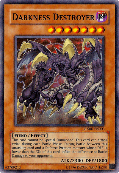 Darkness Destroyer [GX06-EN003] Super Rare - Josh's Cards