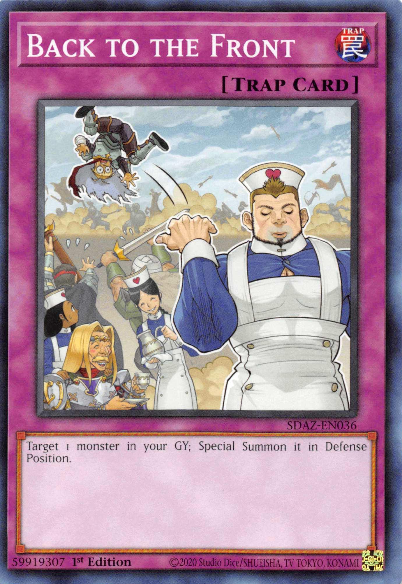 Back to the Front [SDAZ-EN036] Common - Josh's Cards