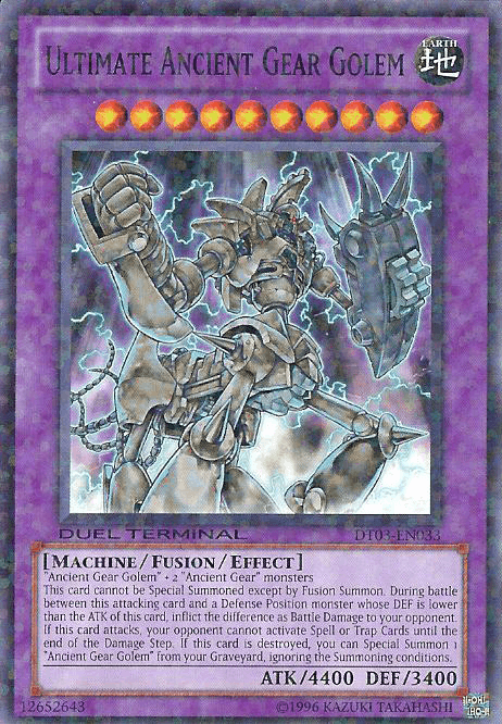 Ultimate Ancient Gear Golem [DT03-EN033] Common - Josh's Cards
