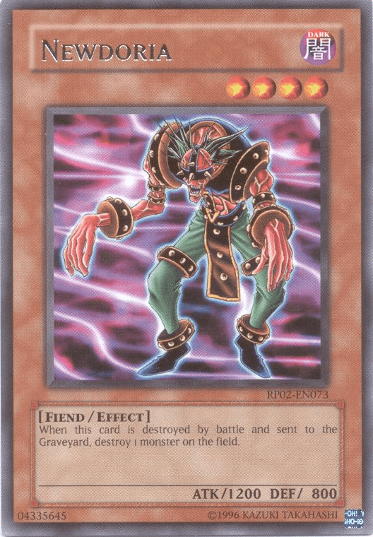 Newdoria [RP02-EN073] Rare - Josh's Cards