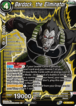 Bardock, the Eliminator (P-334) [Tournament Promotion Cards]