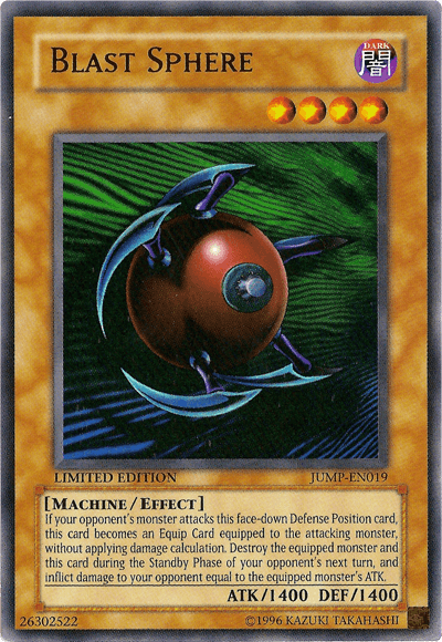 Blast Sphere [JUMP-EN019] Ultra Rare - Josh's Cards