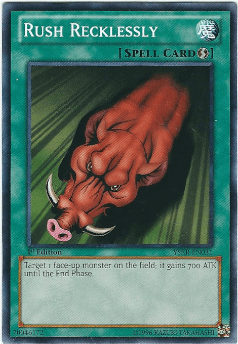 Rush Recklessly [YSKR-EN031] Common - Josh's Cards