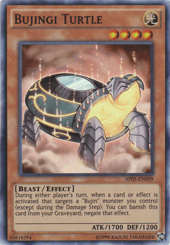 Bujingi Turtle [AP05-EN009] Super Rare - Josh's Cards