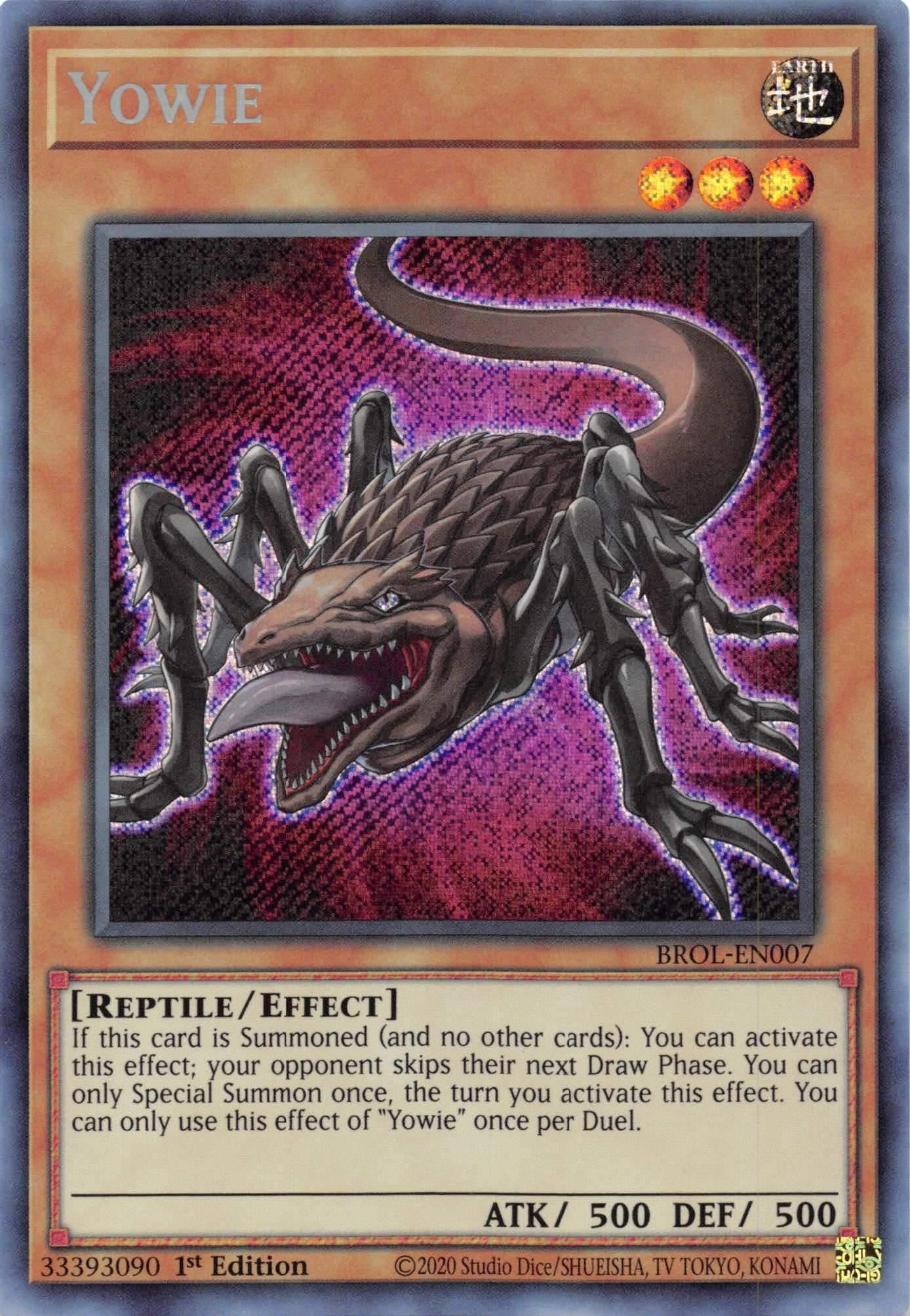 Yowie [BROL-EN007] Secret Rare - Josh's Cards