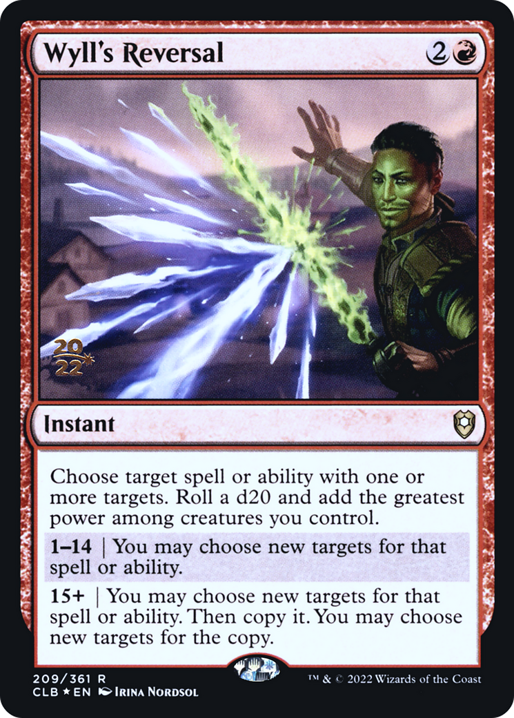 Wyll's Reversal (PRE-209S) - Battle for Baldur's Gate Promos Foil