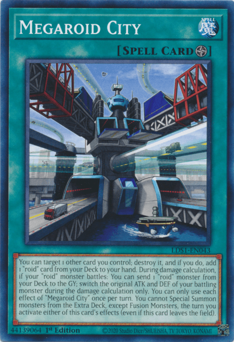 Megaroid City [LDS1-EN043] Common - Josh's Cards