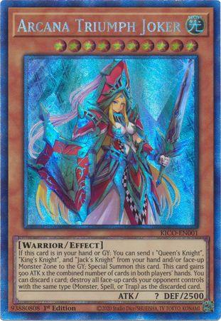 Arcana Triumph Joker (Collector's Rare) [KICO-EN001] Collector's Rare - Josh's Cards