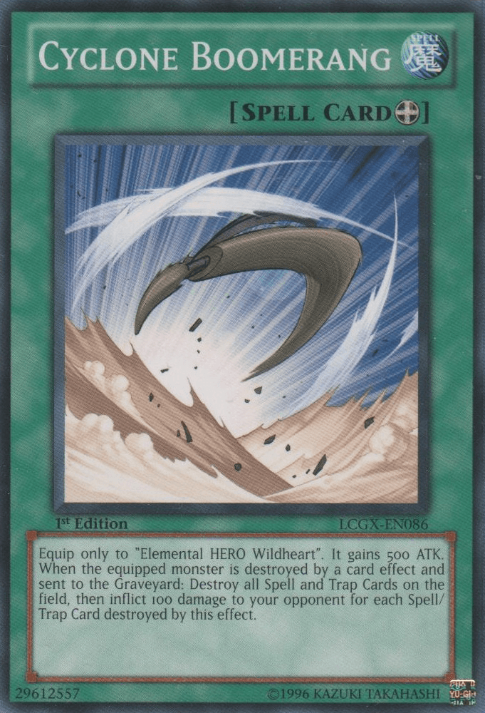 Cyclone Boomerang [LCGX-EN086] Common - Josh's Cards