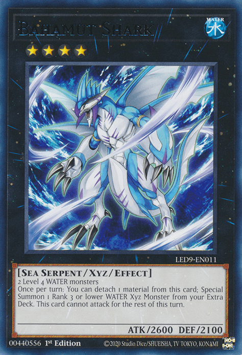 Bahamut Shark [LED9-EN011] Rare - Josh's Cards