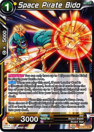 Space Pirate Bido (BT6-099) [Destroyer Kings] Parallel Foil
