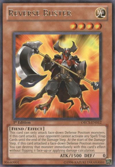 Reverse Buster [ORCS-EN012] Rare - Josh's Cards