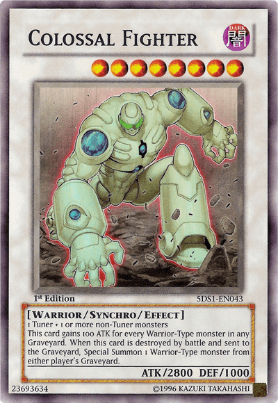Colossal Fighter [5DS1-EN043] Common - Josh's Cards