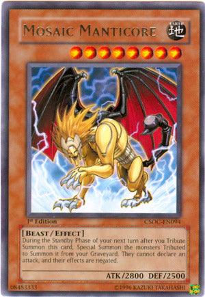 Mosaic Manticore [CSOC-EN094] Rare - Josh's Cards