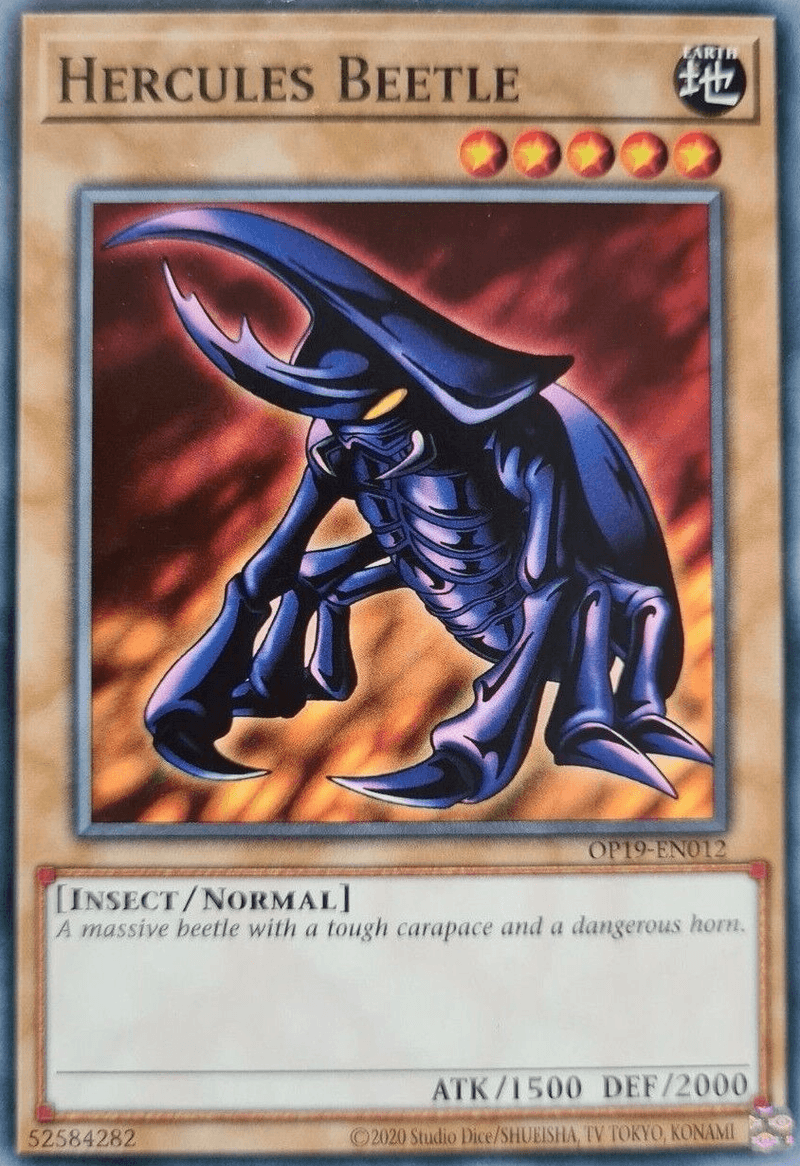 Hercules Beetle [OP19-EN012] Common - Josh's Cards