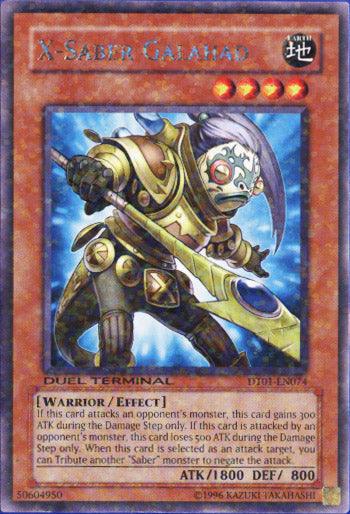 X-Saber Galahad [DT01-EN074] Rare - Josh's Cards