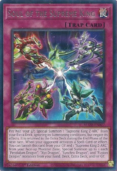 Soul of the Supreme King [MAZE-EN027] Rare - Josh's Cards
