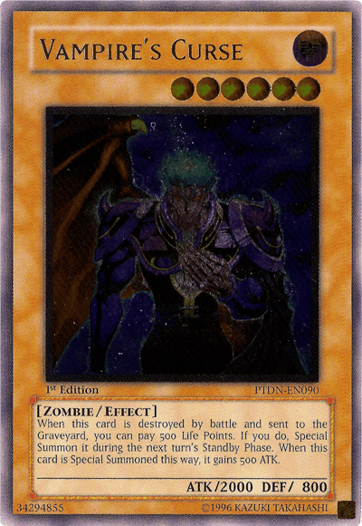 Vampire's Curse [PTDN-EN090] Ultimate Rare - Josh's Cards