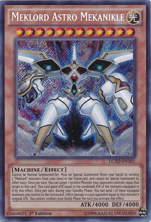Meklord Astro Mekanikle [LC5D-EN161] Secret Rare - Josh's Cards
