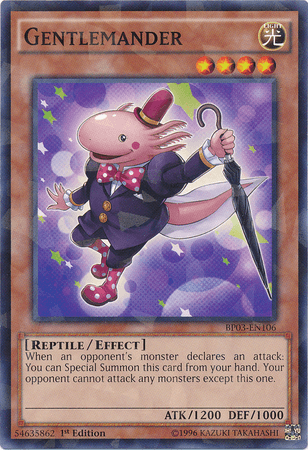 Gentlemander [BP03-EN106] Shatterfoil Rare - Josh's Cards