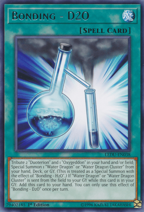 Bonding - D2O [LEDU-EN038] Rare - Josh's Cards
