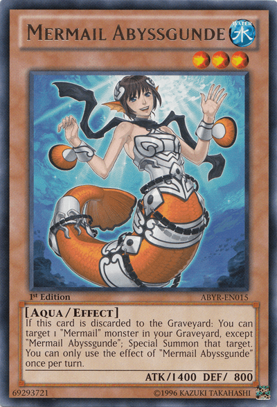 Mermail Abyssgunde [ABYR-EN015] Rare - Josh's Cards