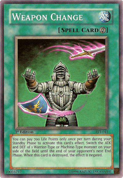 Weapon Change [AST-041] Common - Josh's Cards